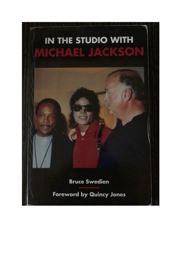 Cover of In the Studio with Michael Jackson by Bruce Swedien, foreword by Quincy Jones